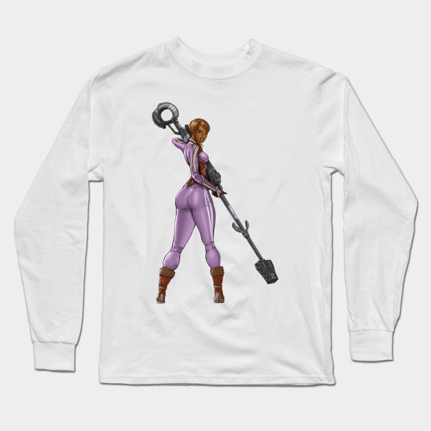 Shooter Long Sleeve T-Shirt by RFillustrations